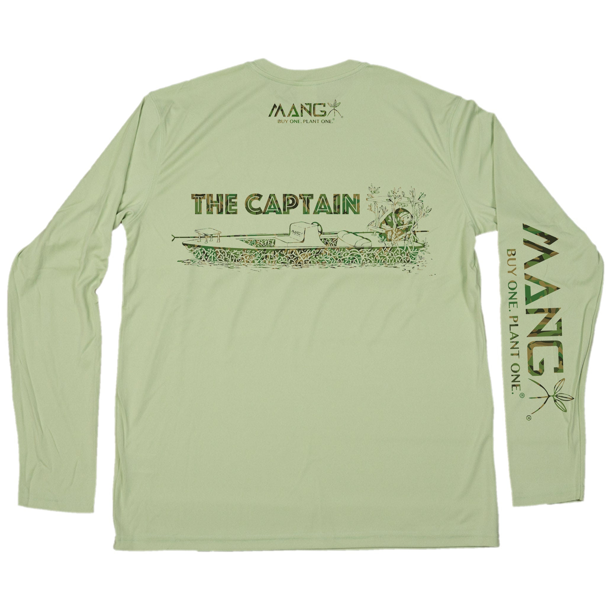 Men's Boat Captain Performance Longsleeve Shirt | MANG Gear
