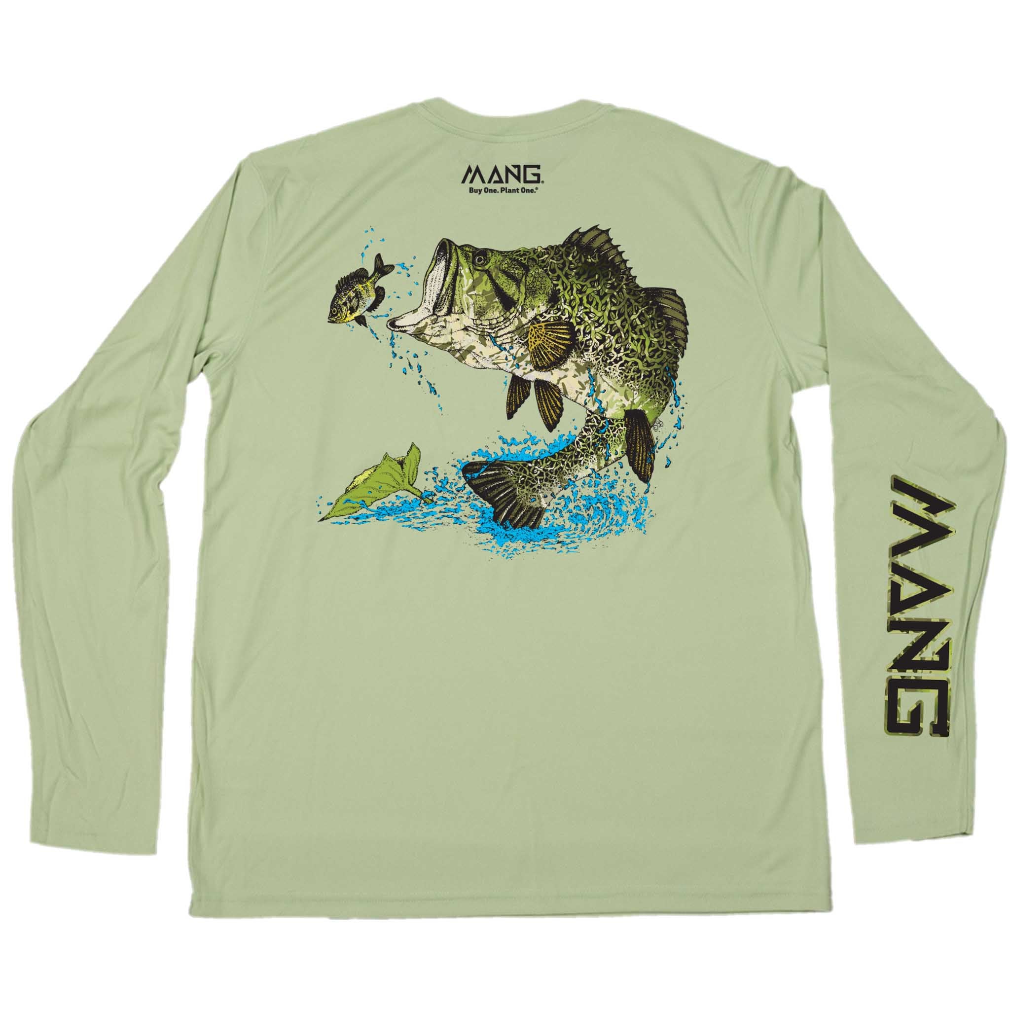 Men's Largemouth Bass Performance Shortsleeve Shirt