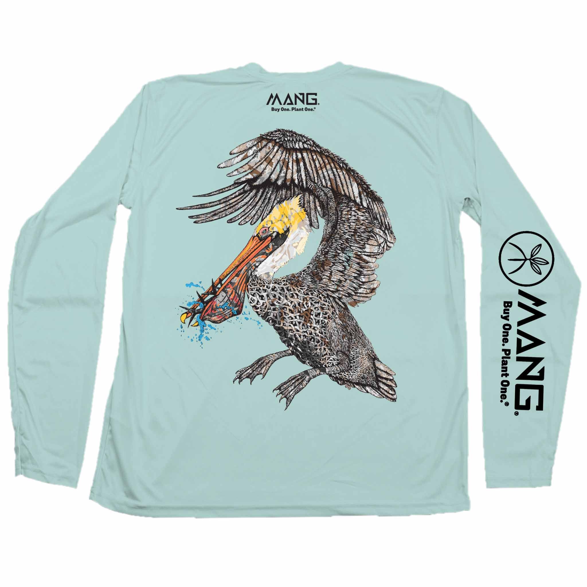 pelicans gear Men's Pelican Performance Longsleeve Shirt