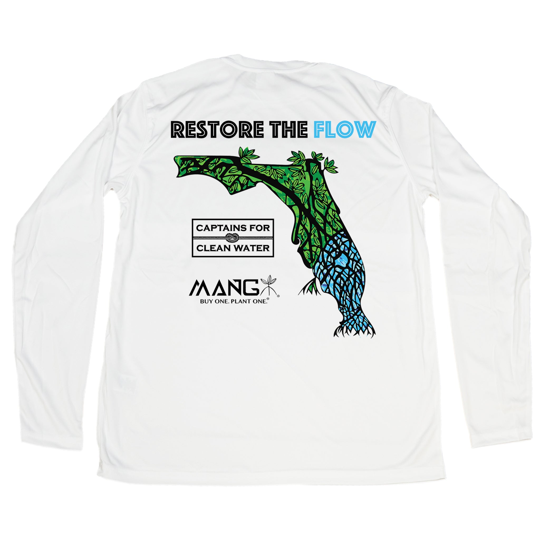 MANG Restore The Flow ™ - LS - XS-White