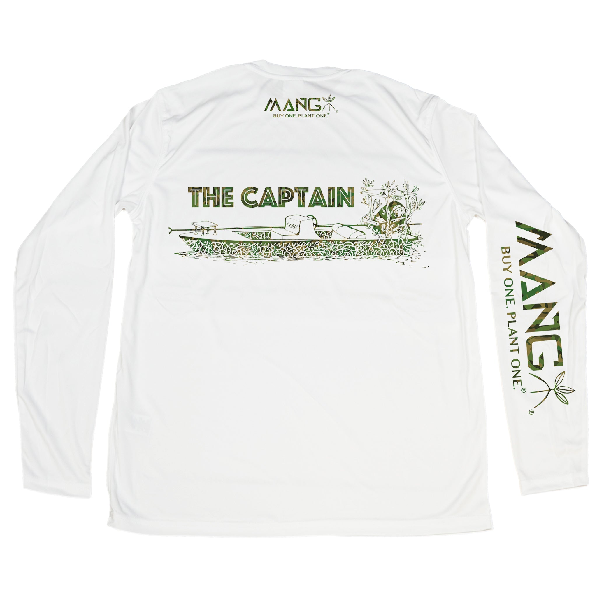 Men's Boat Captain Performance Longsleeve Shirt | MANG Gear