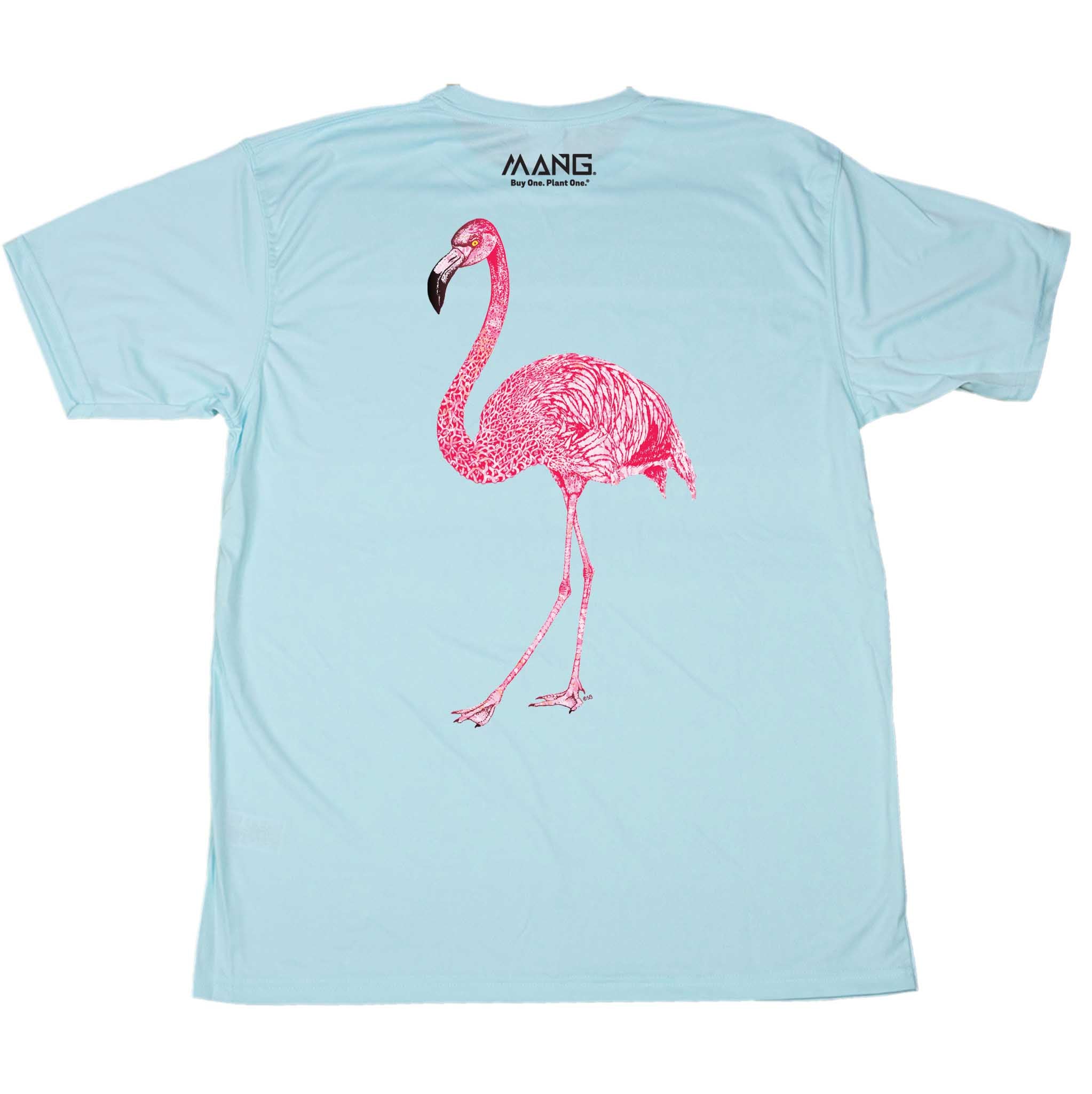Men's Flamingo Performance Shortsleeve Shirt | MANG Gear