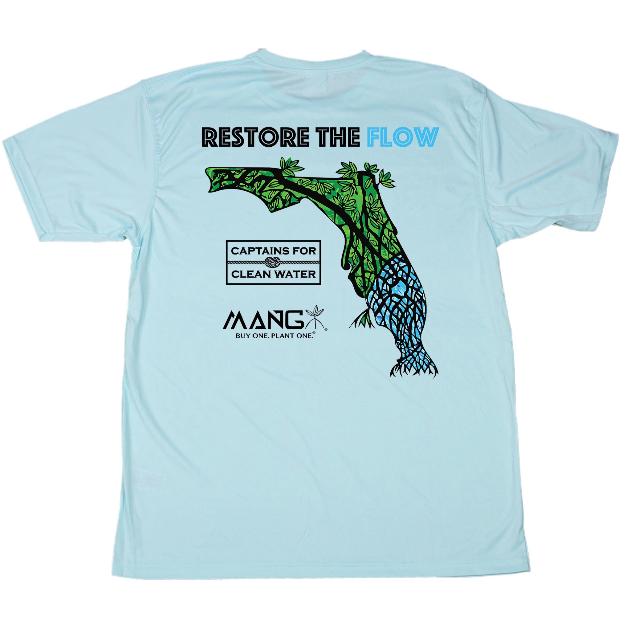 MANG Restore The Flow ™ - SS - XS-Arctic Blue