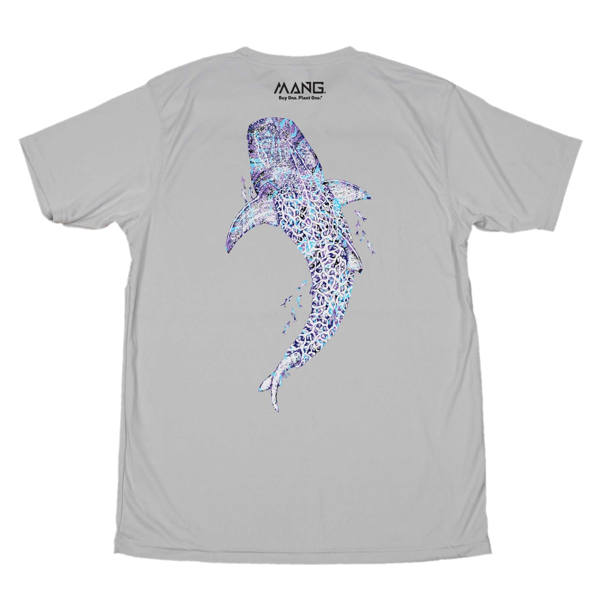 Men's Whale Shark Performance Shortsleeve Shirt | MANG Gear