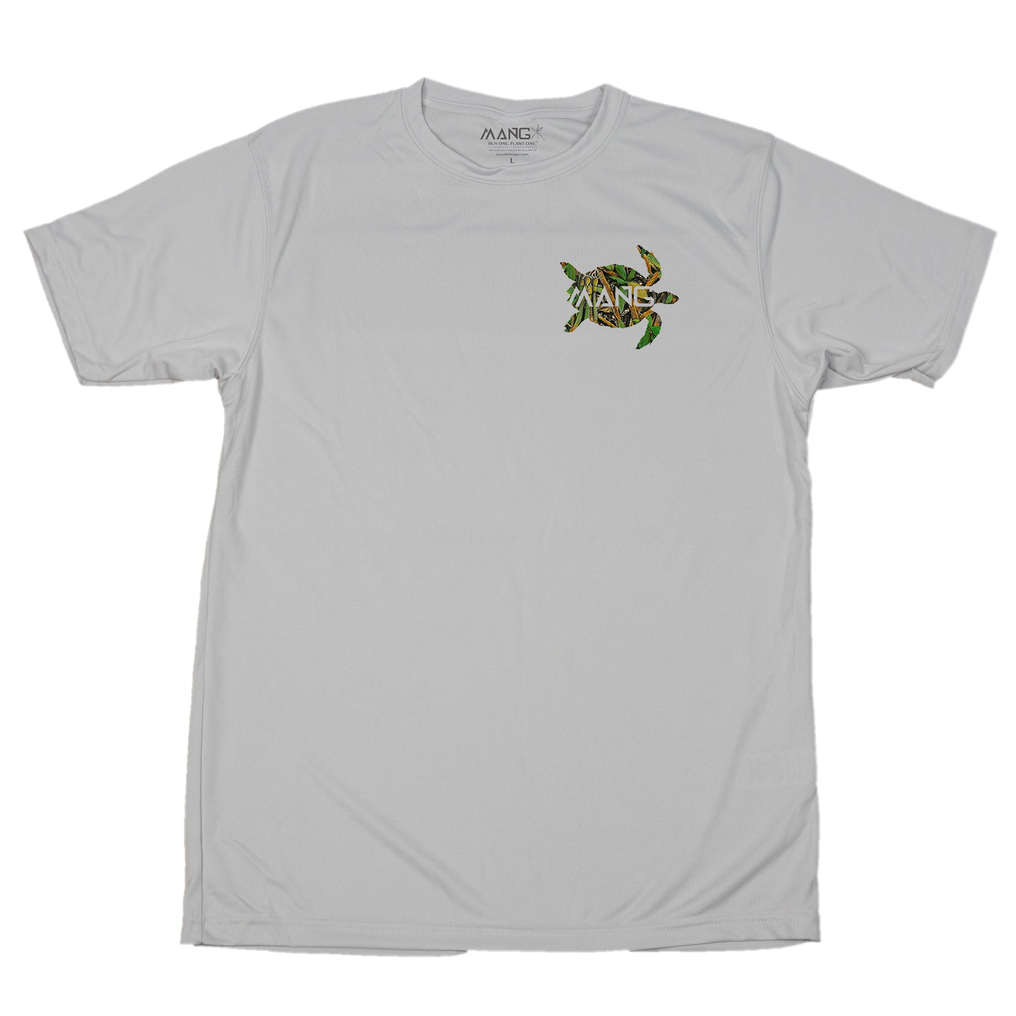 Men's Grassy Turtle Short Sleeve UPF 50 Sun Shirt | MANG Gear