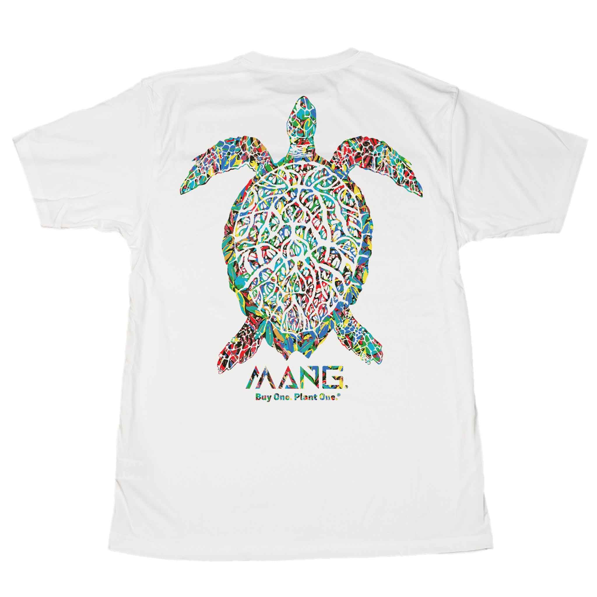 MANG Planting Hope Turtle Men's SS - XS-White