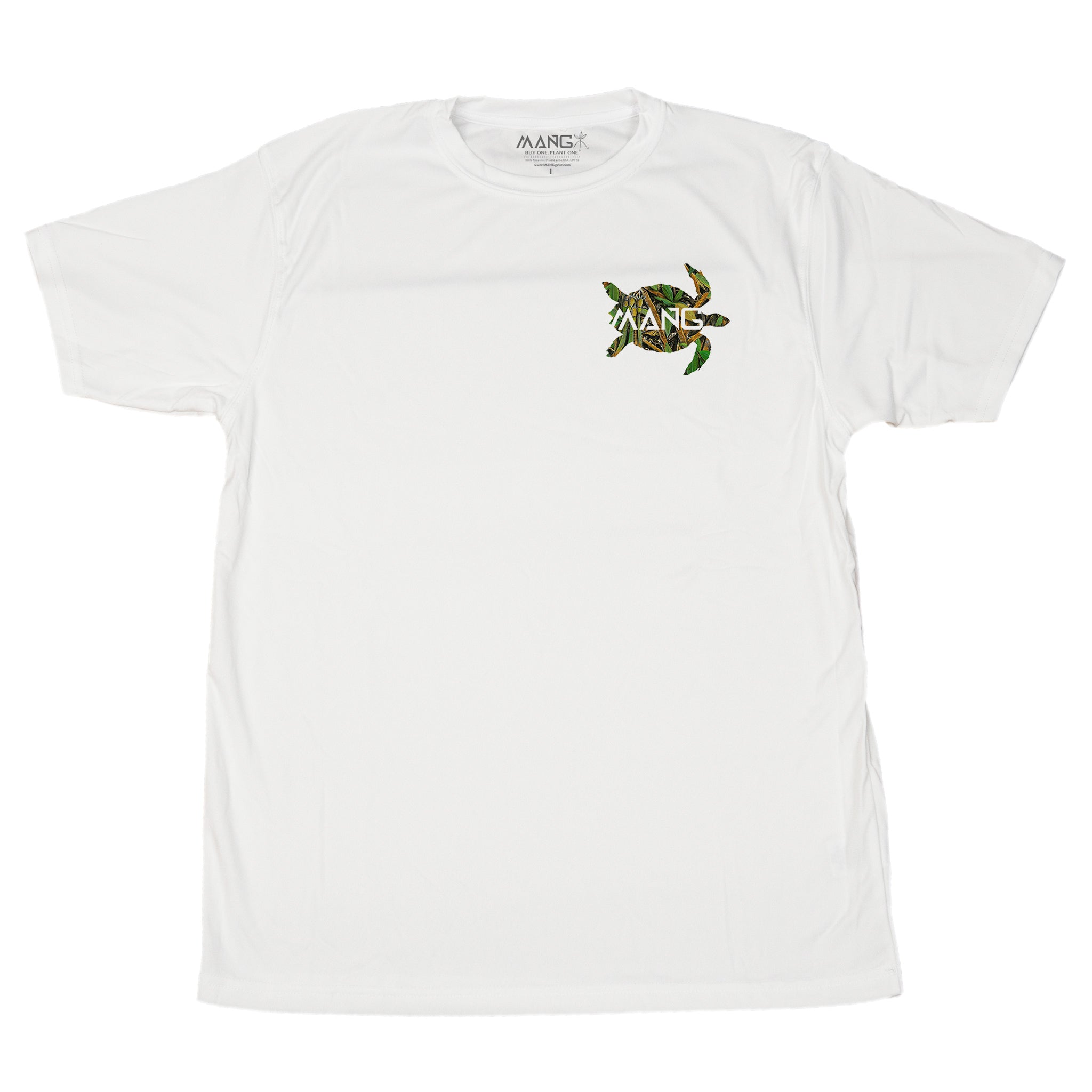 Men's Grassy Turtle Short Sleeve UPF 50 Sun Shirt | MANG Gear