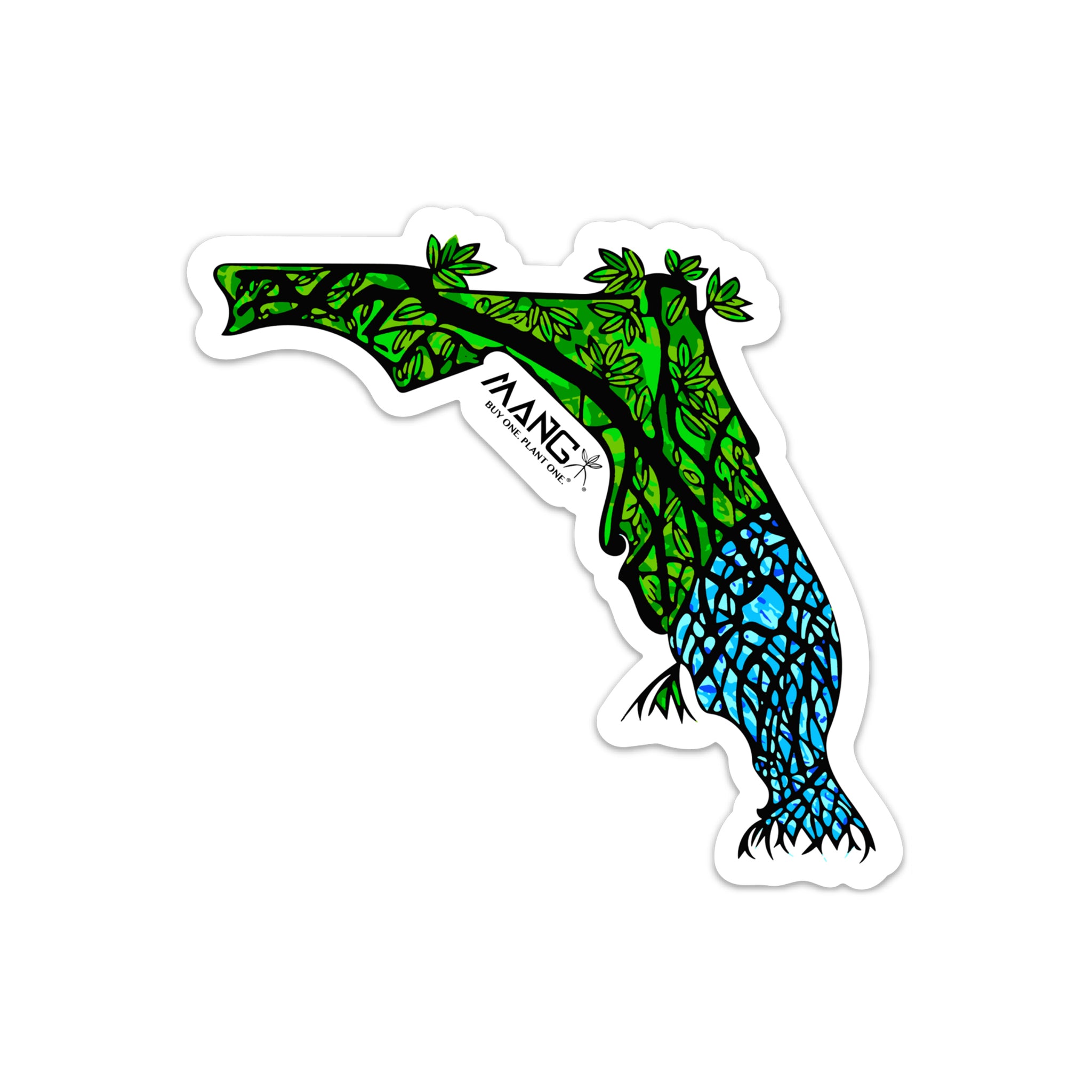 MANG Restore the Flow ™ - Sticker - 3"x2.86"-