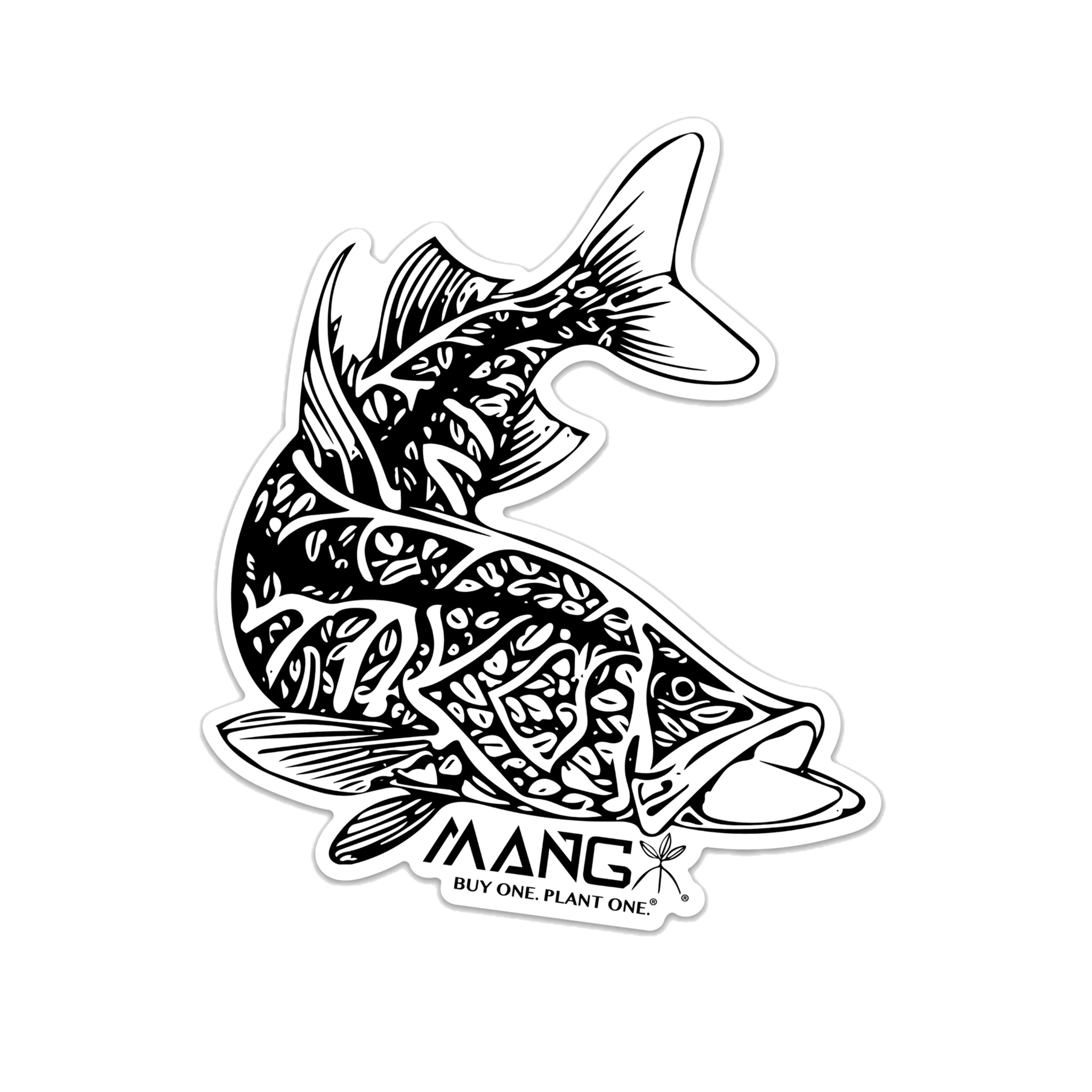 MANG Snook Predator - Sticker - 3.5" x 3.4"-