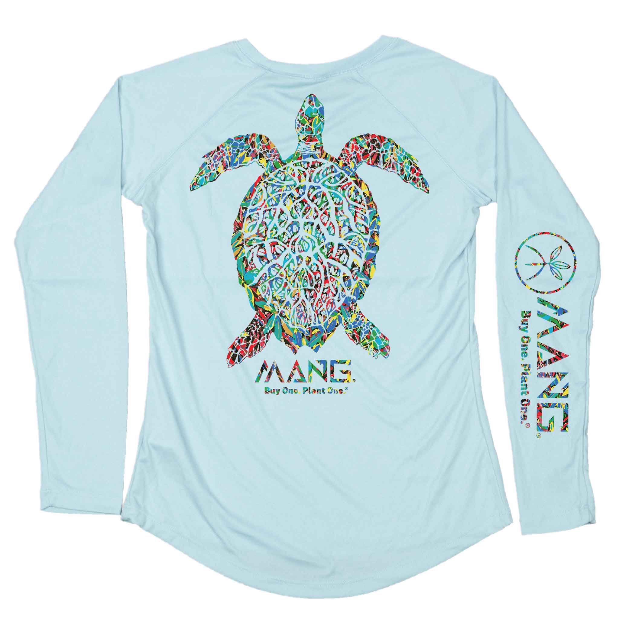 MANG Planting Hope Turtle Women's LS - XL / Seagrass