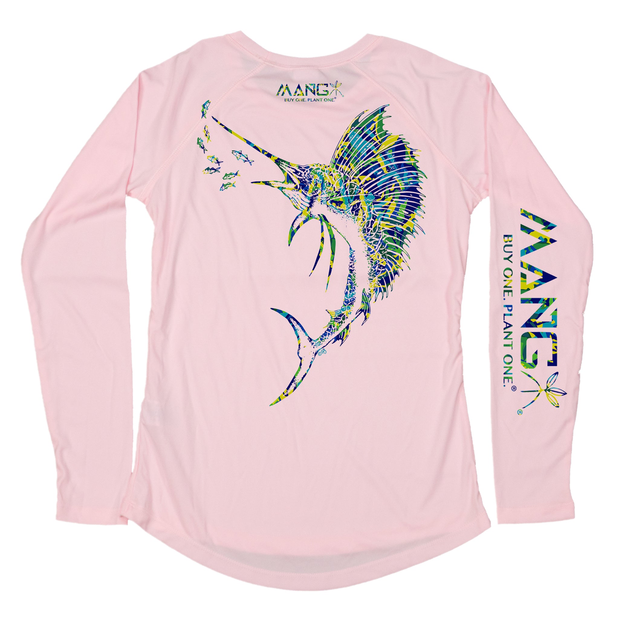 MANG Sailfish Blue Crush - Women's - LS - XS-Pink