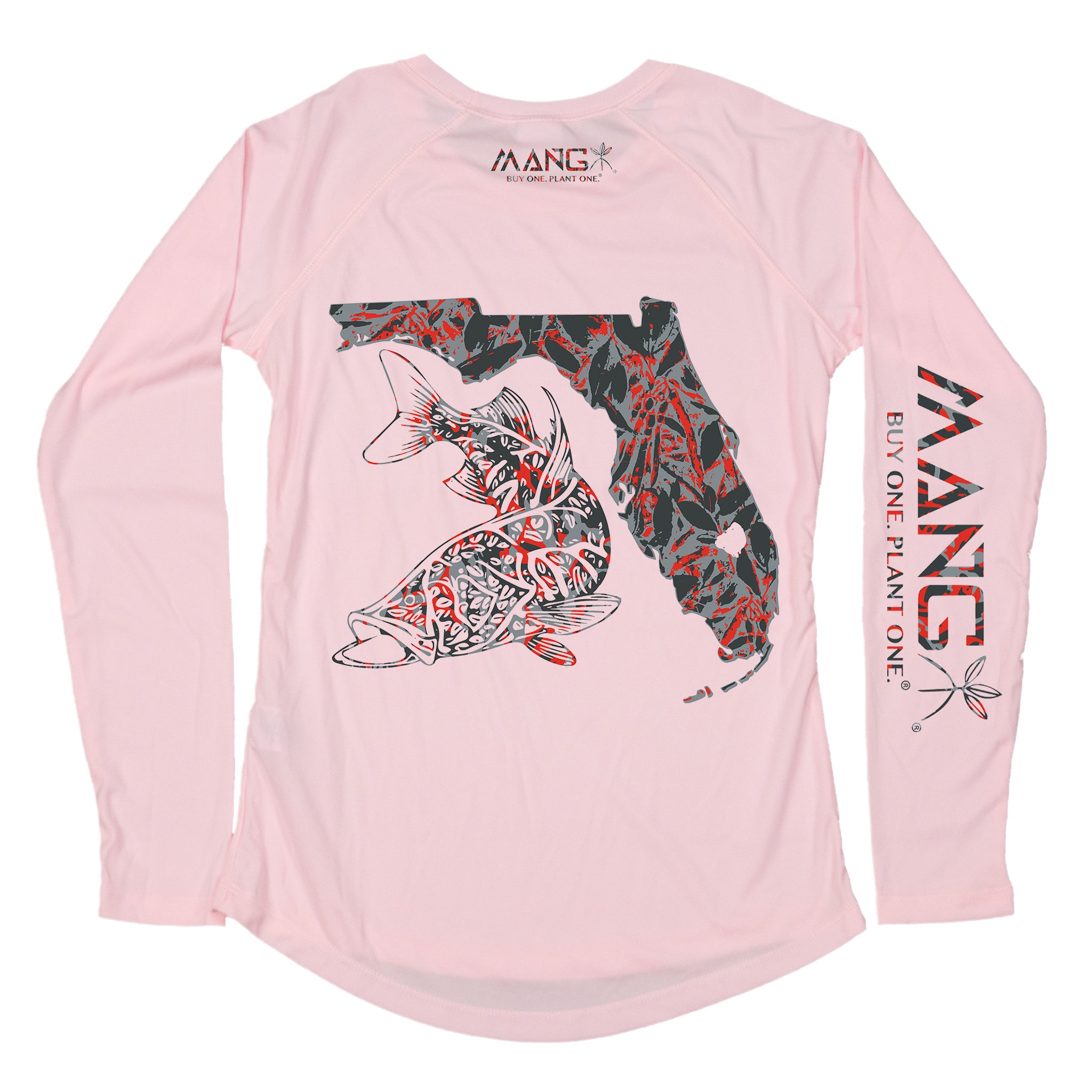 MANG CCA Florida Snook - Women's - LS - XS-Pink