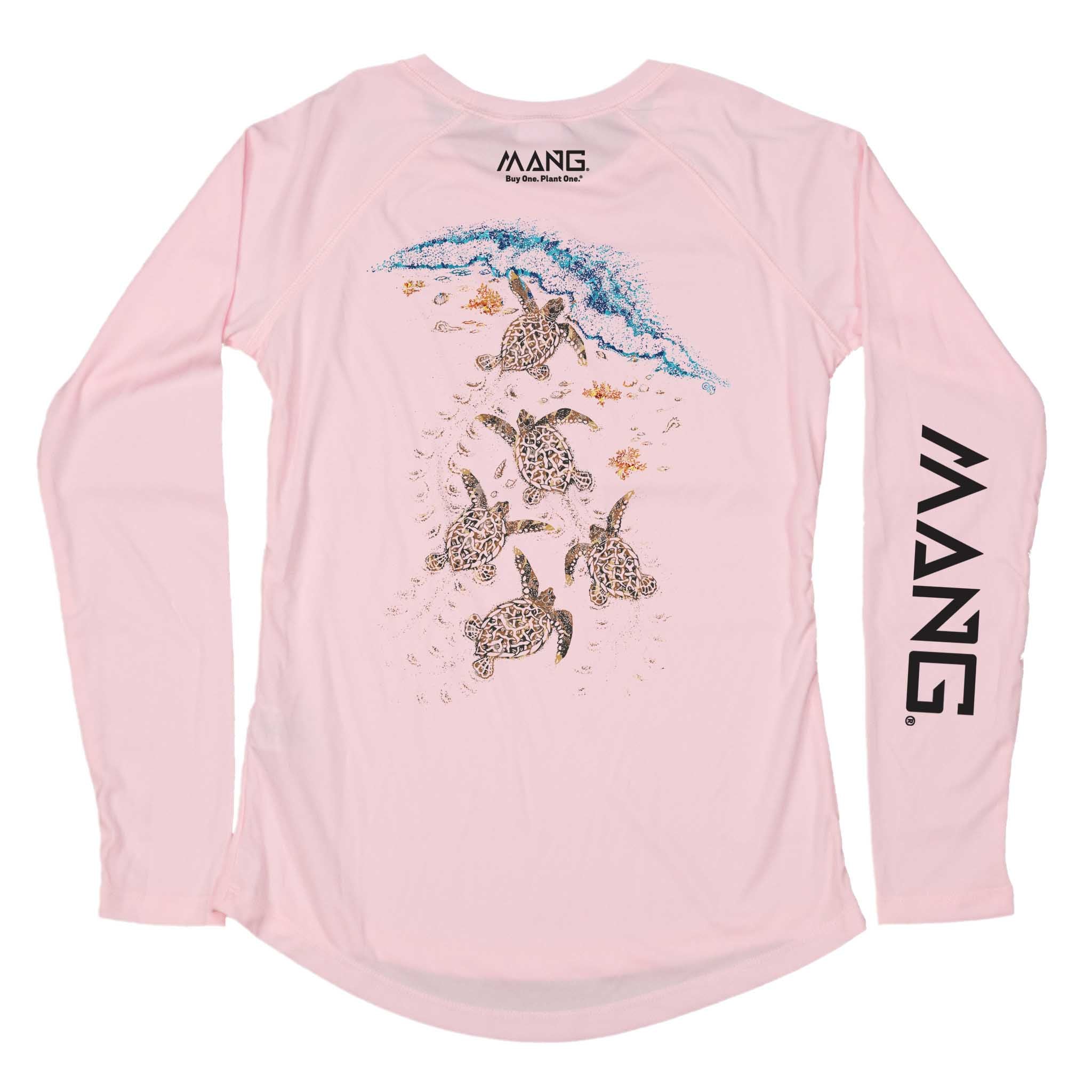 MANG Turtle Crawl MANG - Women's - LS - XS-Pink