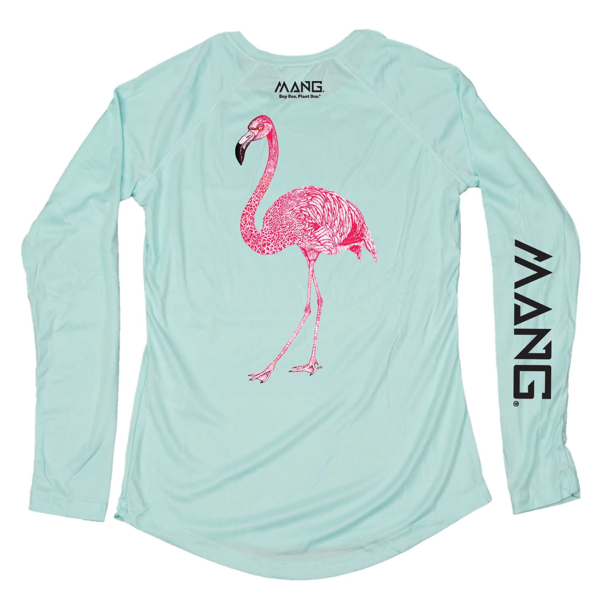 MANG Flamingo MANG - Women's - LS - XS-Seagrass