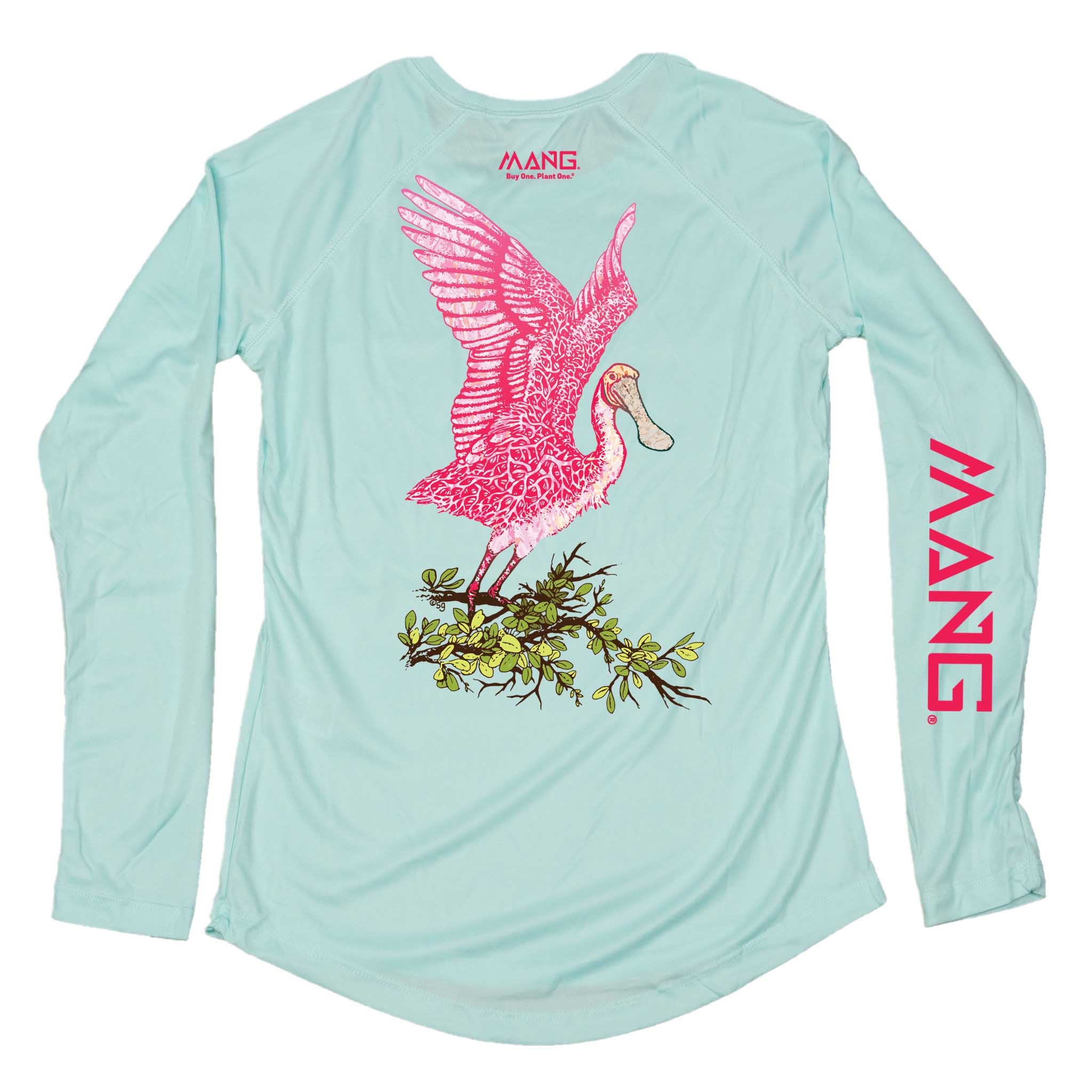 MANG Spoonbill MANG - Women's - LS - XS-Seagrass