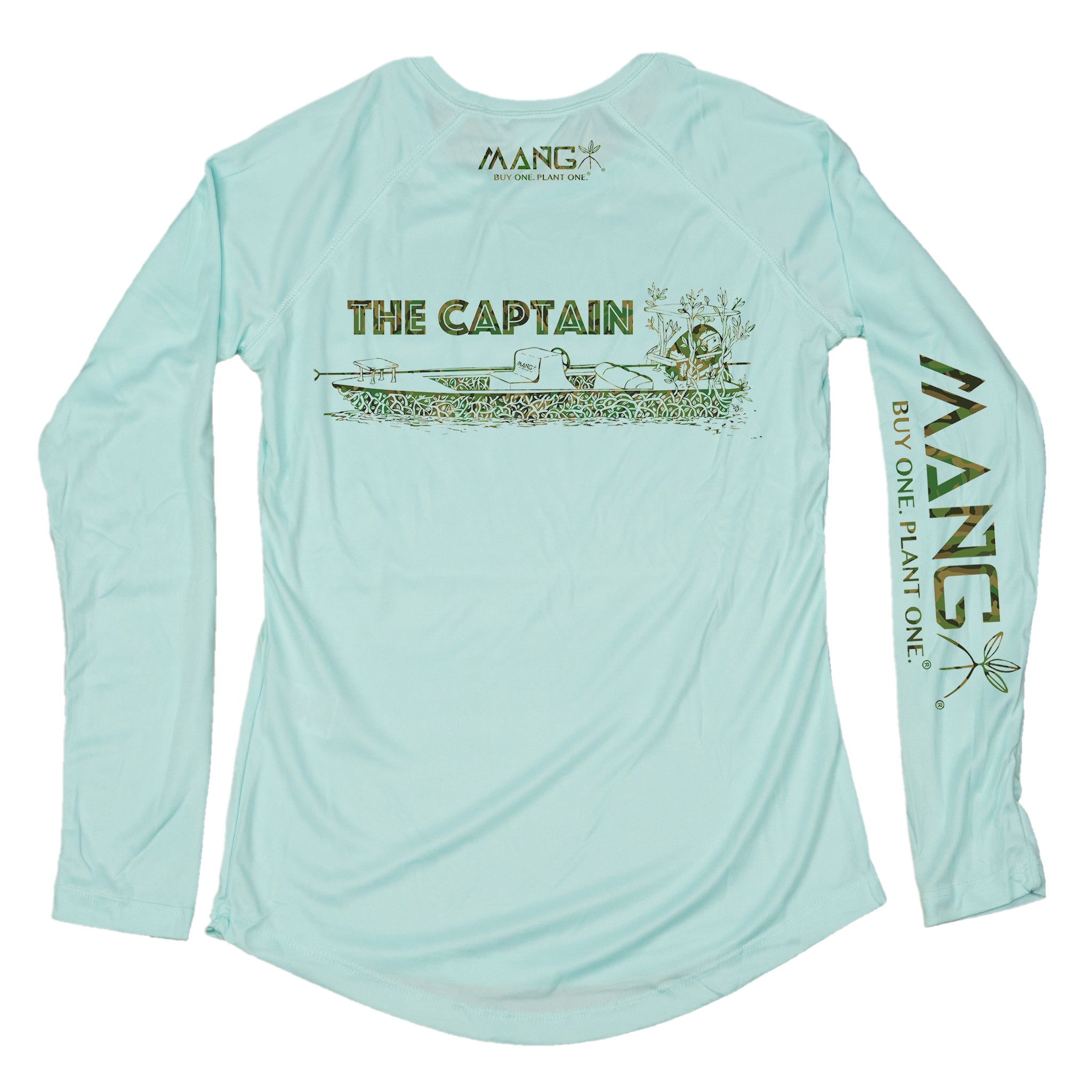 Women's Boat Captain Performance Longsleeve Shirt | MANG Gear