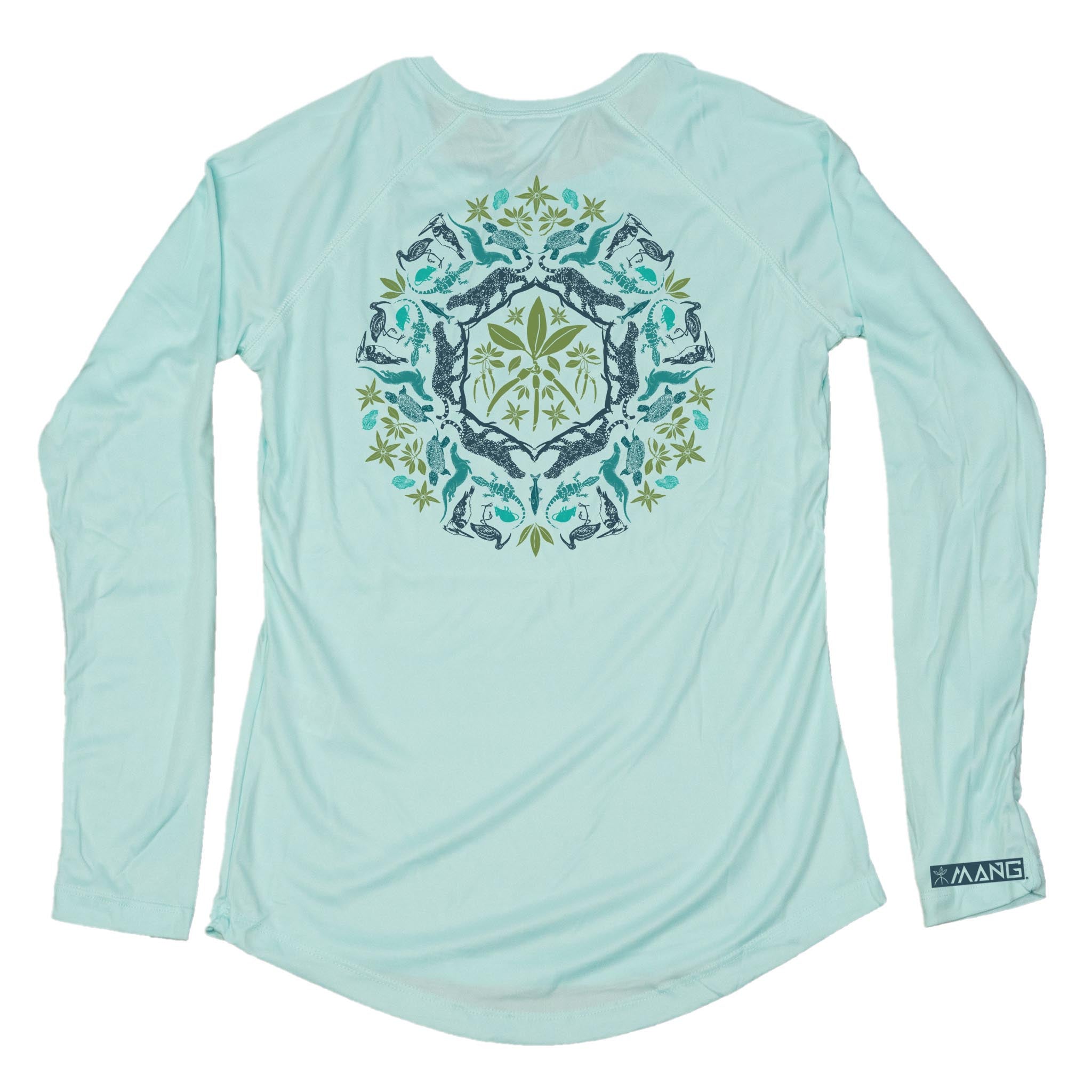 MANG MANGdala Women's LS - XS-Seagrass