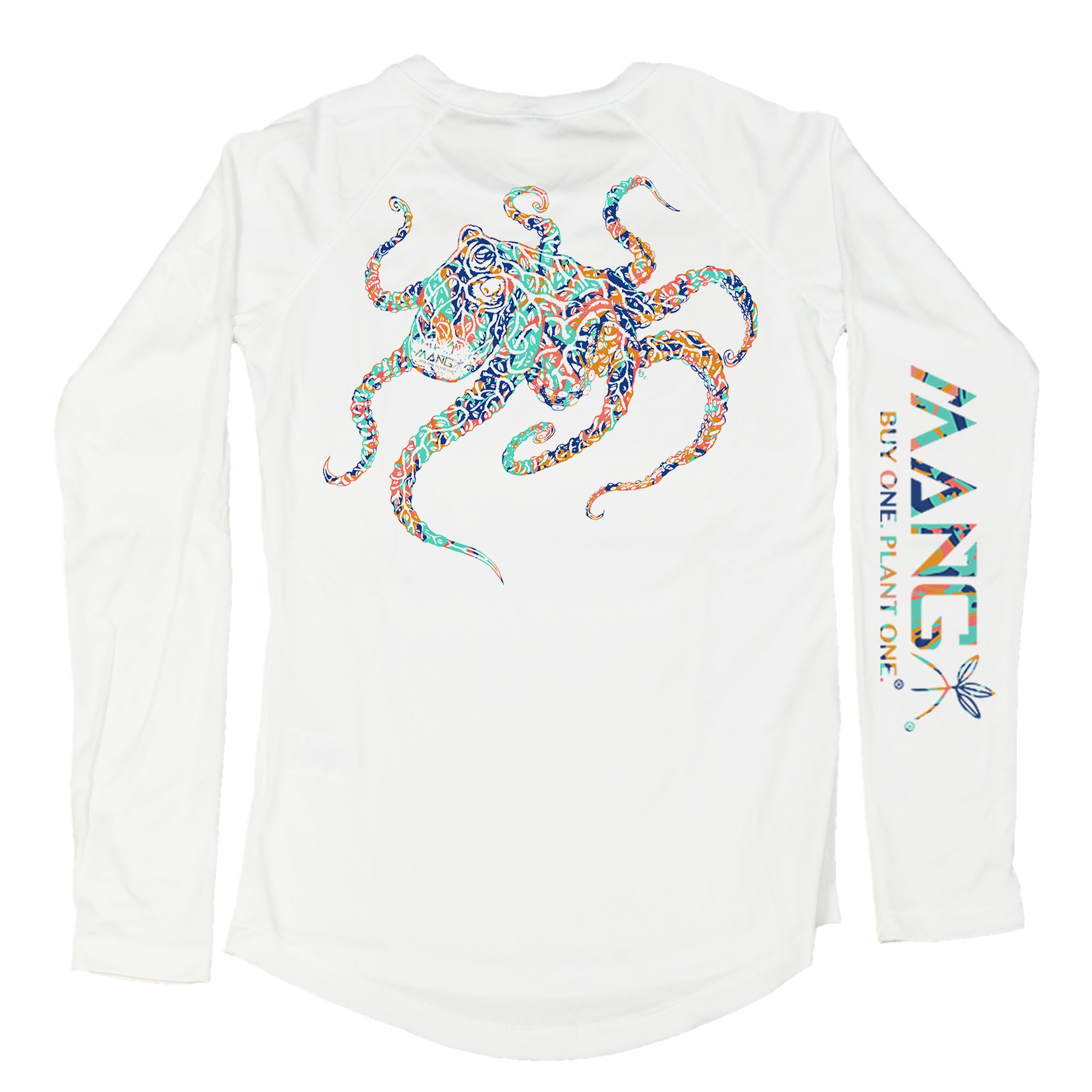 MANG Coral Restoration Octamang - Women's - LS - XS-White