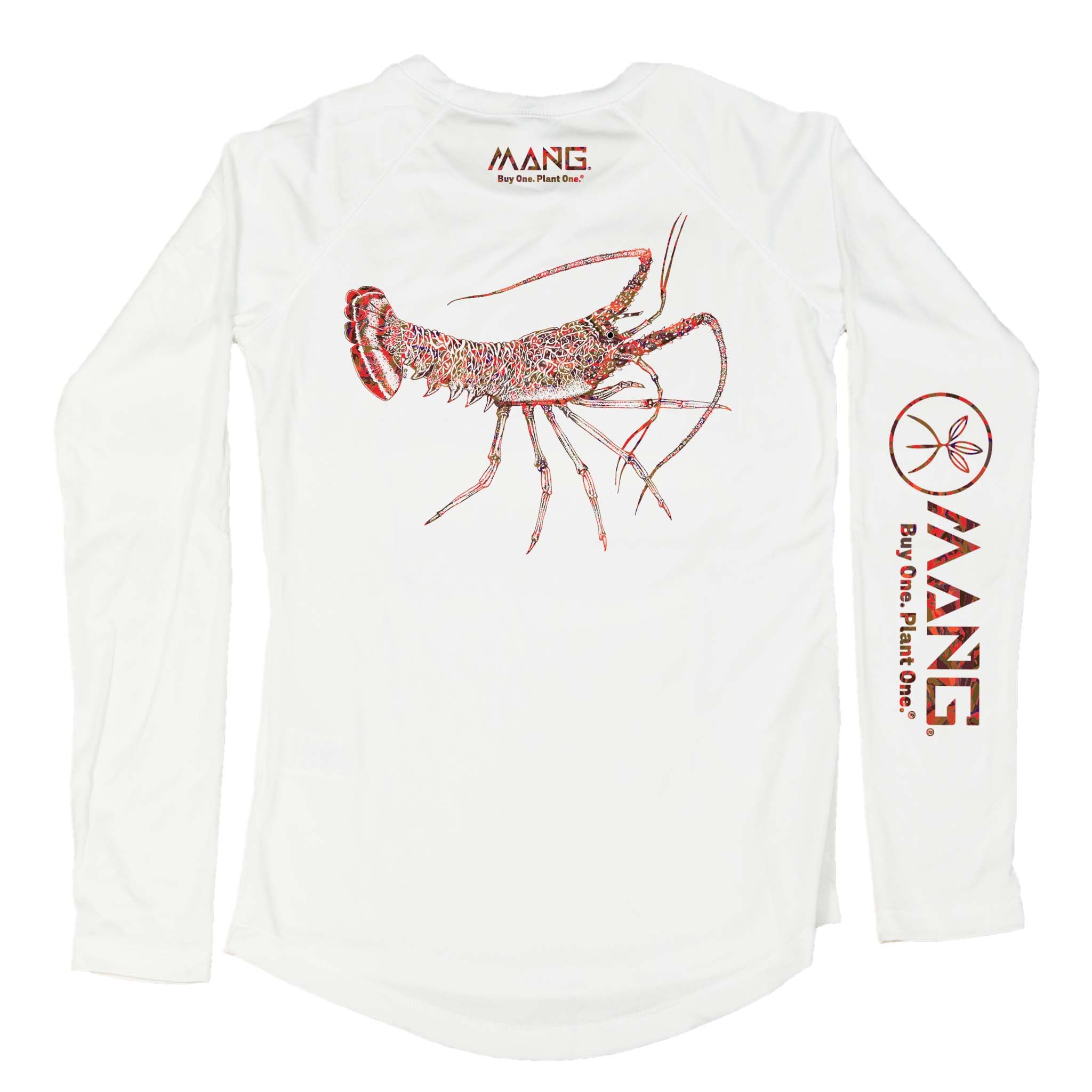 MANG Lobster MANG - Women's - LS - XS-White