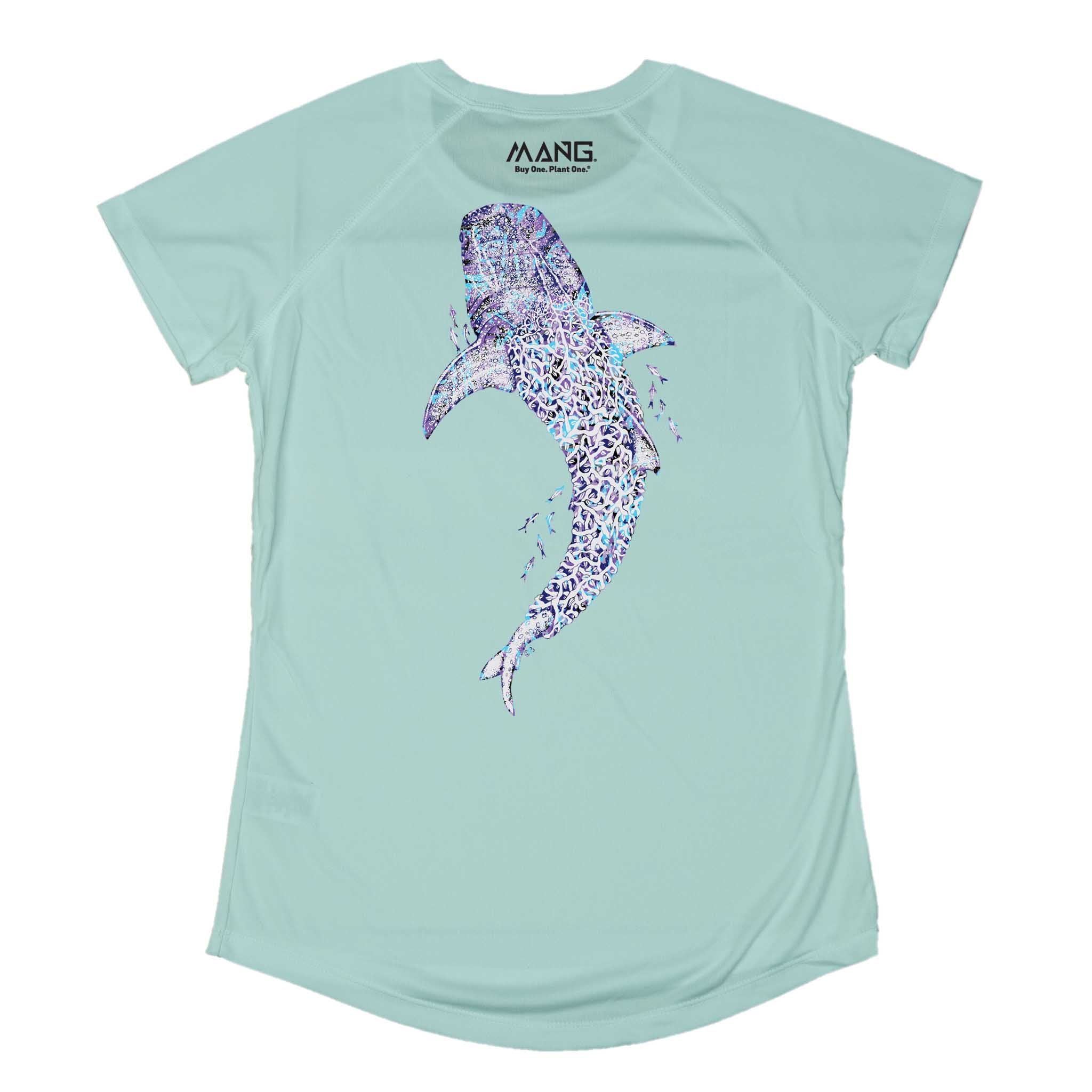 MANG Whale Shark MANG - Women's - SS - XS-Seagrass