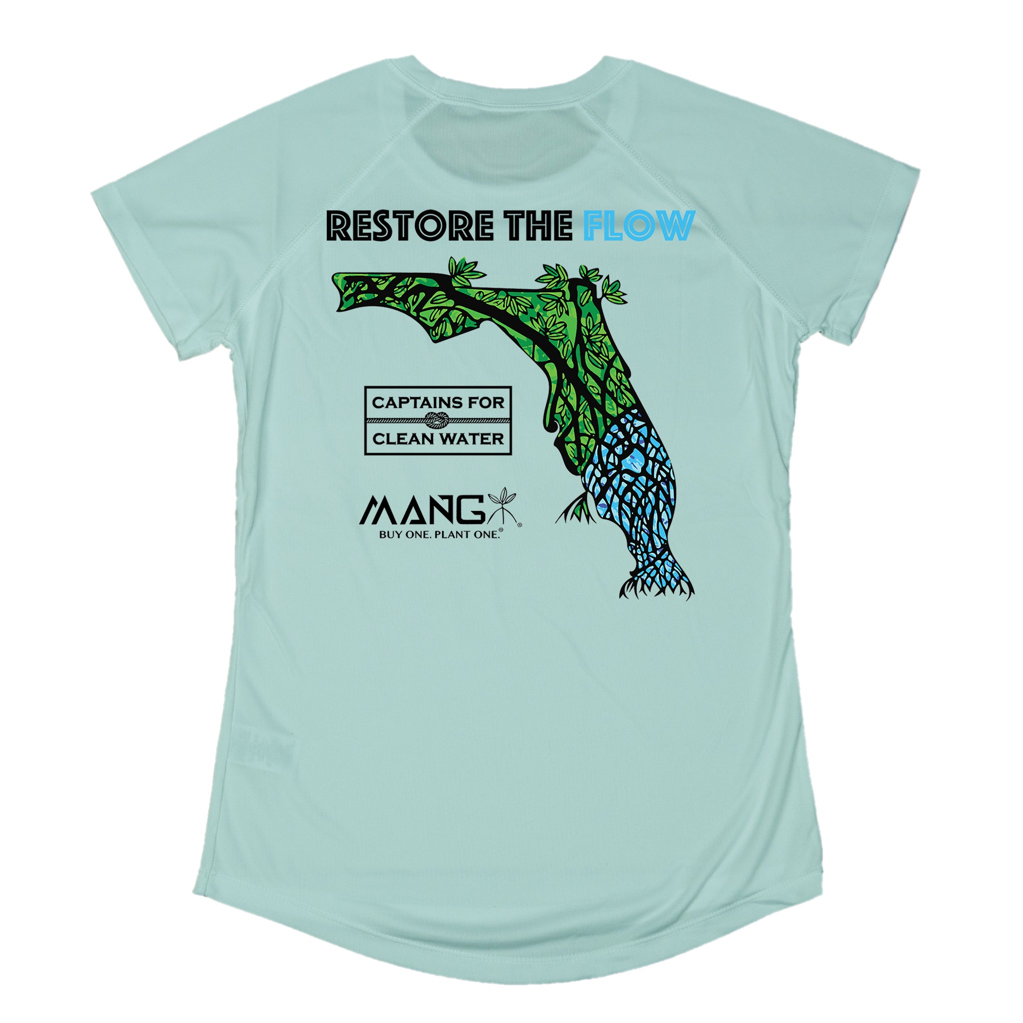 MANG Restore The Flow ™ - Women's - SS - XS-Seagrass
