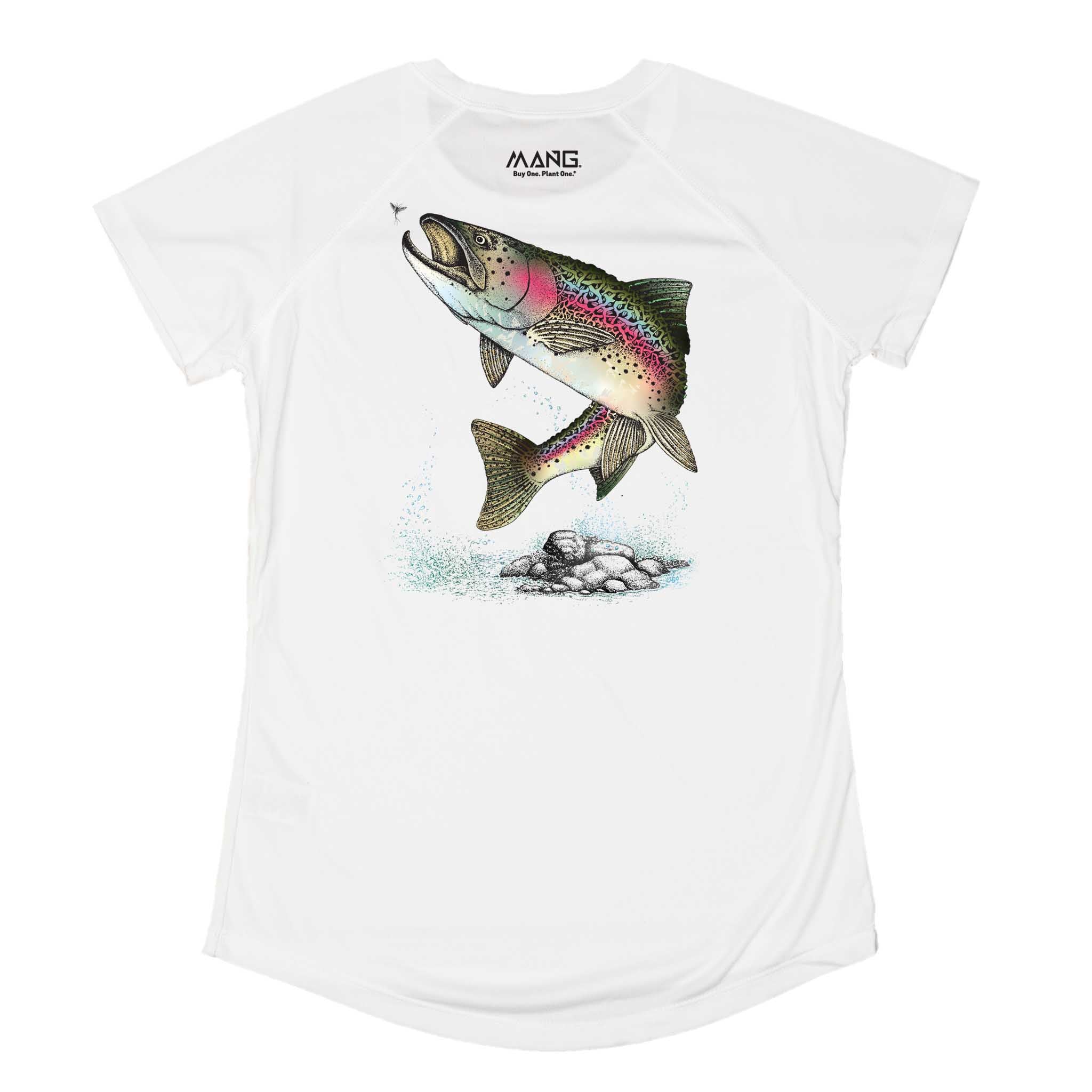 MANG Rainbow Trout MANG - Women's - SS - XS-White