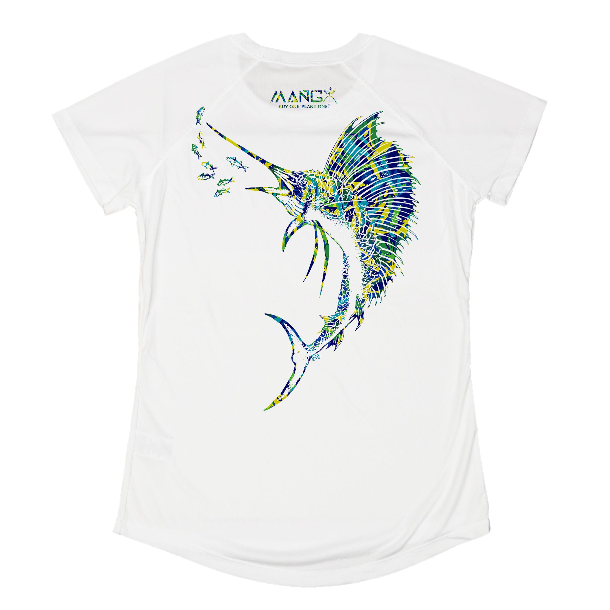 MANG Sailfish Blue Crush - Women's - SS - XS-White