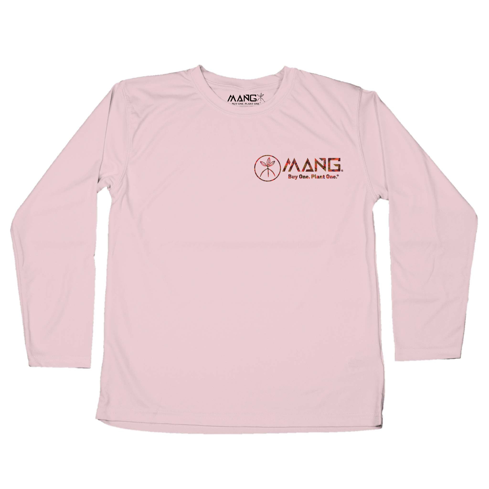 【U LAN】Pink point yamaha two-type long-sleeve YST350LS_neonpink_form_front.